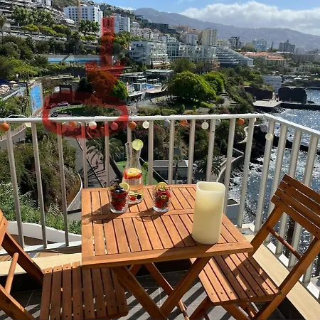 Apartment Atlantic Calling - First Line With Stunning Sea View And Private Parking Lot Funchal (Madeira)